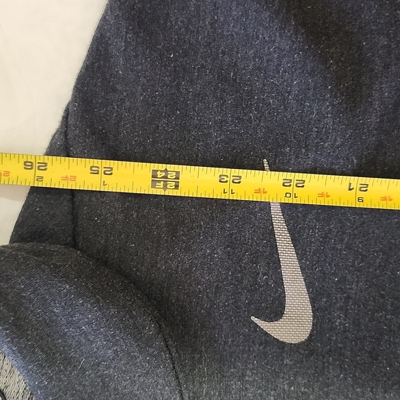 NIKE Dri-Fit Men's Dark Gray Performance Zip-Up Activewear Lightweight Jacket - Picture 8 of 9